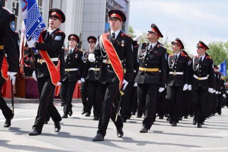 Тбилисцы приняли участие в параде Кубанского казачьего войска
